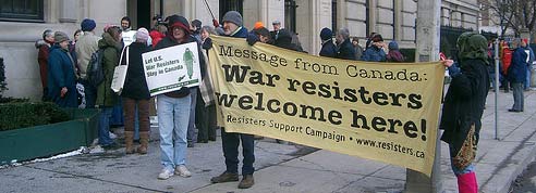 Iraq War Resister Supporters in Canada